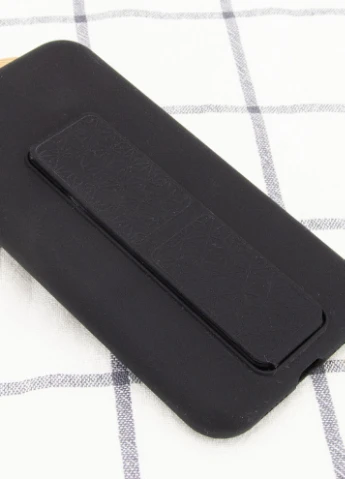 Чохол Silicone Case Hand Holder для Apple iPhone XS Max (6.5 ') Чорний / Black (is_00000041594_7) Epik (229726465)