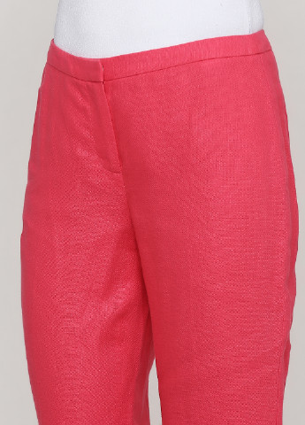 Красные кэжуал демисезонные классические брюки Talbots