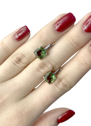 Серьги Silver Flame (152533639)