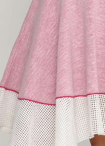 Розовая кэжуал меланж юбка Mark клешированная