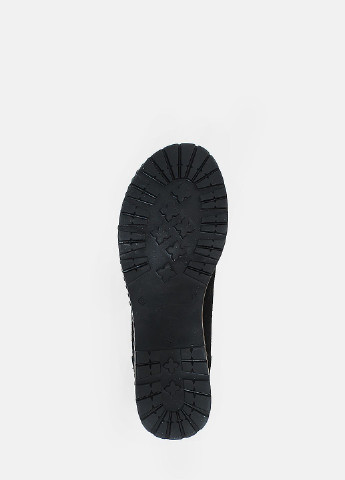Осенние ботинки ro18228-11 черный Olevit из натуральной замши