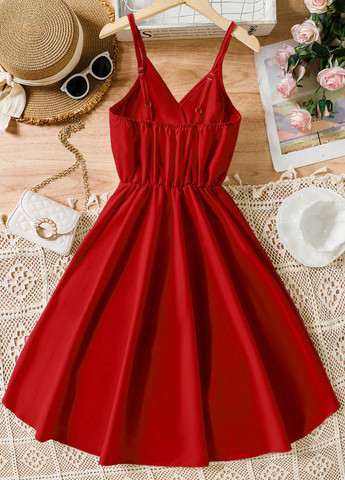 Красное платье SHEIN (367018288)