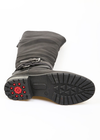 Осенние сапоги No Brand с пряжкой, с молнией