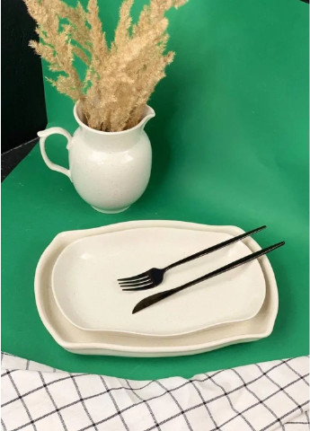 Блюдо сервировочное Sand Space Cappuccino Вересень К-7202 27х17.5х4 см No Brand (253628639)