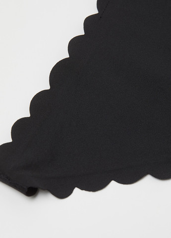 Черные купальные трусики однотонные H&M