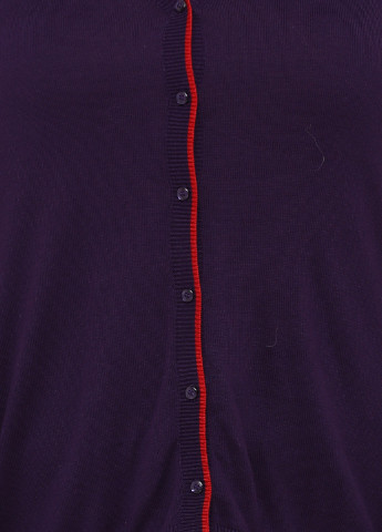Кофта S.Oliver однотонная фиолетовая кэжуал хлопок, полиакрил