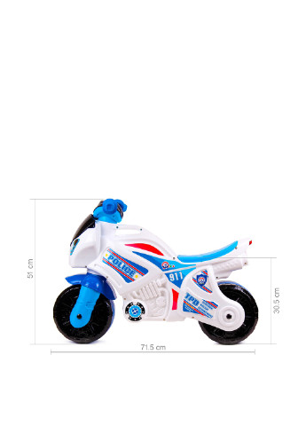 Мотоцикл, 72х51х35 см ТехноК (255759594)
