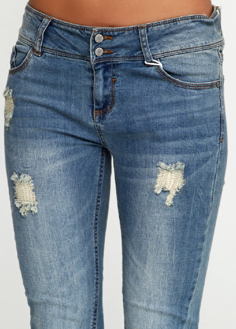 Синие демисезонные джинсы 1982