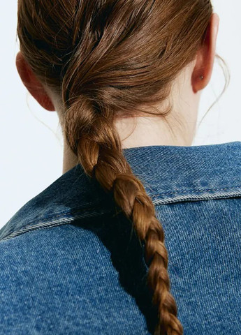 Синя демісезонна куртка H&M