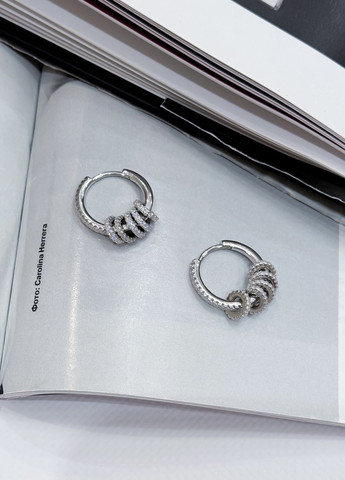 Серьги Silver Flame (307258600)