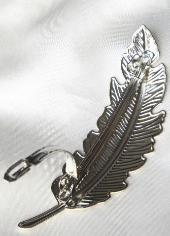 Заколка для волосся "Листок" сріблястий Анна Ясеницька (254300051)