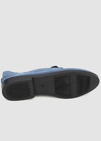 Naerkang Туфли лоферы серо-синий з искусственная замша, китай — демисезон (292014833)