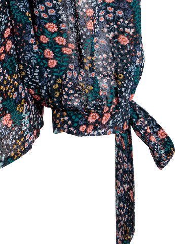 Тёмно-синяя блуза для беременных H&M