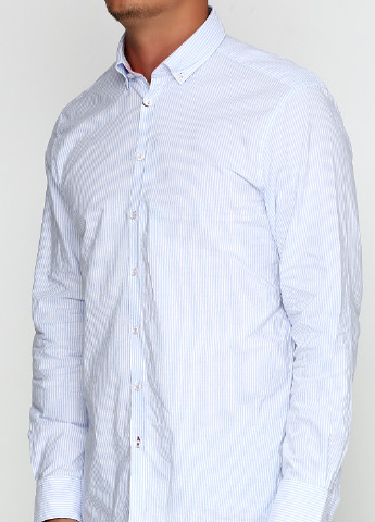 Цветная кэжуал рубашка в полоску Benvenuto с длинным рукавом