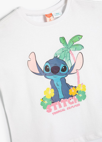 Біла літня футболка KOTON