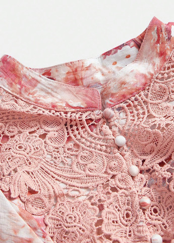 Комбинированная блуза SHEIN
