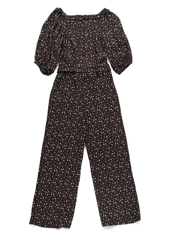 Комбінезон Edited комбінезон-брюки квітковий чорний кежуал віскоза