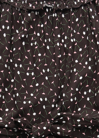 Комбінезон Edited комбінезон-брюки квітковий чорний кежуал віскоза