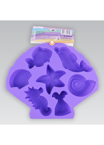 Форма для выпечки кексов Морская жизнь MR-1055 25х20,7х3 см Maestro (253612291)