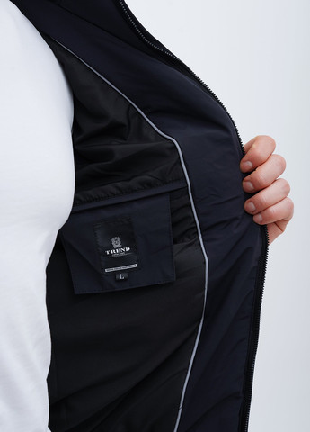 Темно-синя демісезонна куртка Trend Collection