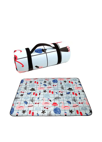Влагостойкий коврик-сумка для пикника, 145х130 см TV-magazin (257286689)