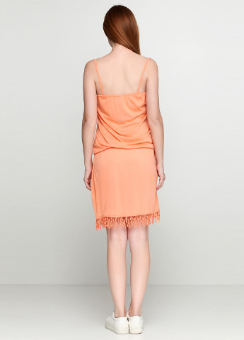 Оранжевое кэжуал платье Buffalo London однотонное