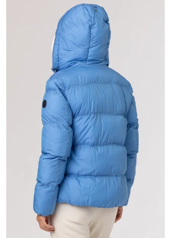 Блакитна зимня жіноча куртка голубий Bugatti