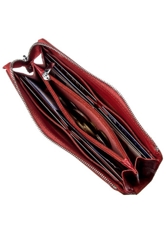 Жіночий шкіряний гаманець-клатч 20х10х2 см Shvigel (229459921)