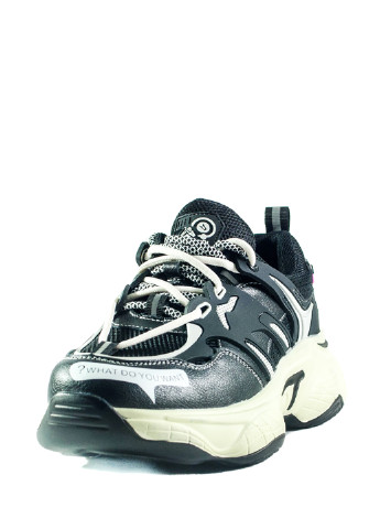 Чорно-білі осінні кросівки Loris Bottega