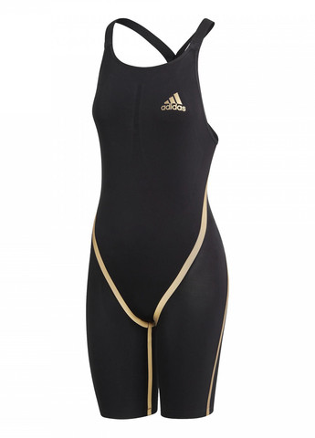 Чорний демісезонний купальник суцільний adidas