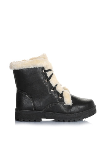 Зимние ботинки тимберленды DF-Shoes с мехом из искусственной кожи