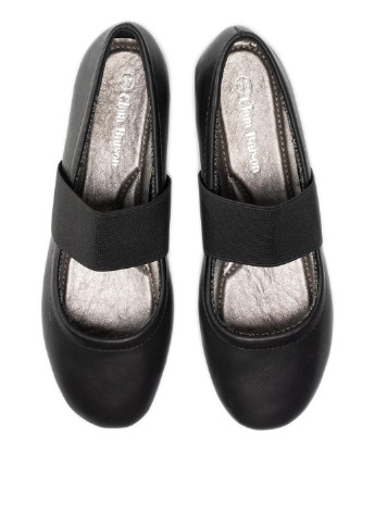 Туфлі WS2965-02 Clara Barson однотонні чорні кежуали