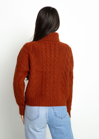 Теракотовий демісезонний светр Time of Style