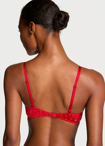 Красный демисезонный комплект (бюстгальтер, трусики) Victoria's Secret