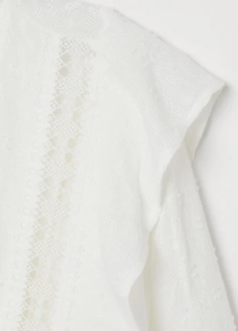 Белое кэжуал платье H&M