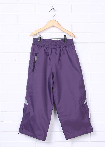 Фиолетовые кэжуал зимние прямые брюки Reima