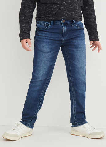 Комбинированные демисезонные зауженные джинсы (2 шт.) C&A