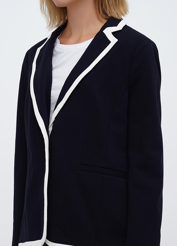 Темно-синий женский жакет Talbots однотонный - демисезонный