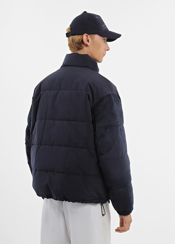 Темно-синяя зимняя куртка Armani Exchange