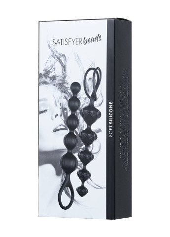 Набір анальних бус Beads Black Satisfyer (252146168)
