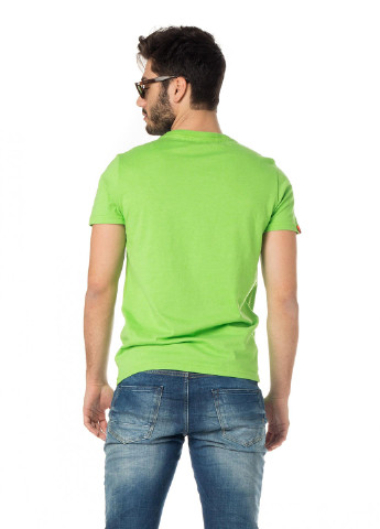 Салатовая футболка с коротким рукавом Superdry