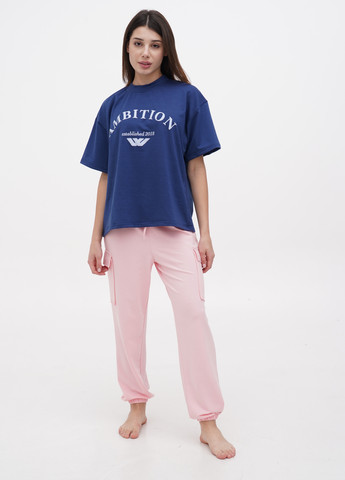 Комбинированная всесезон пижама (футболка, брюки) футболка + брюки No Brand