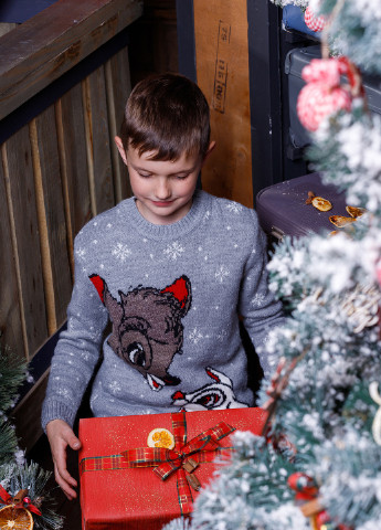 Дитяча новорічна кофта з вовни Бембі Tayfur (250575585)