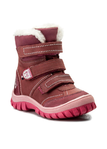 Темно-розовые кэжуал зимние чоботи  kids Lasocki