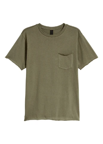 Хакі (оливкова) футболка H&M