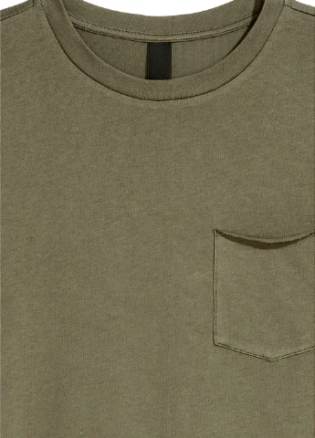Хакі (оливкова) футболка H&M