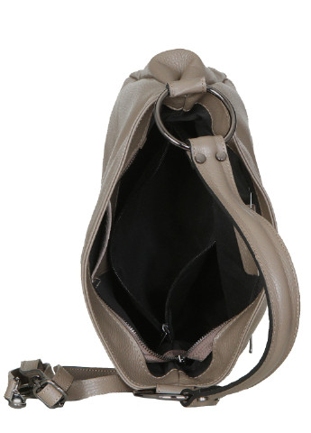 Сумка Diva's Bag однотонная коричневая кэжуал