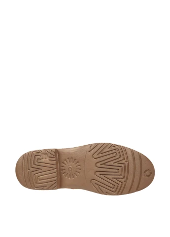 Осенние ботинки UGG без декора из натуральной замши