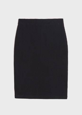 Черная кэжуал однотонная юбка KASTA design карандаш