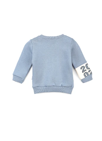 Синій зимній костюм малявка 22156 68 см синій (2000989194910) Mini papi